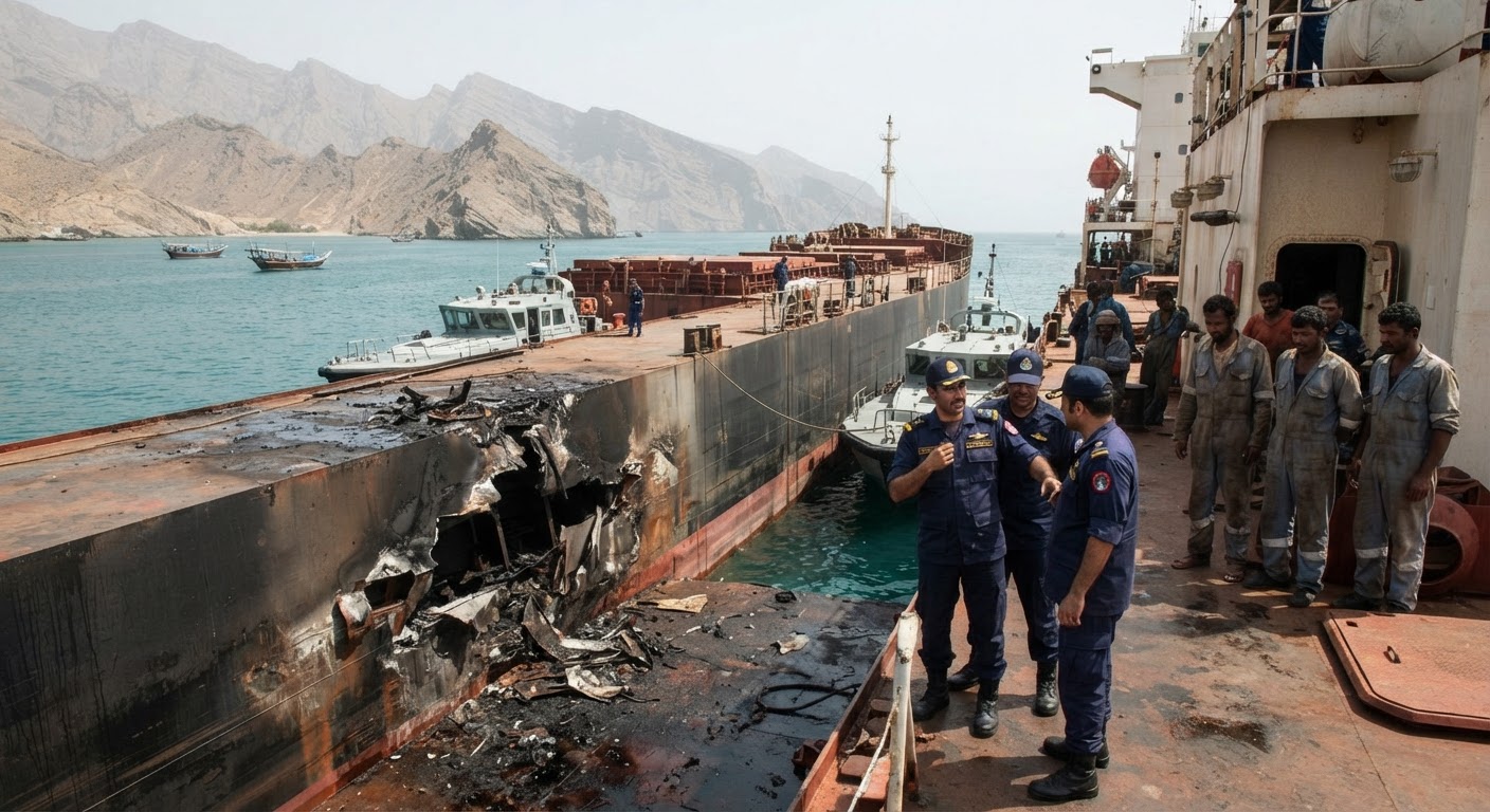 Indian Sailor Killed in Torpedo Strike on MV Cape Dao Near Oman