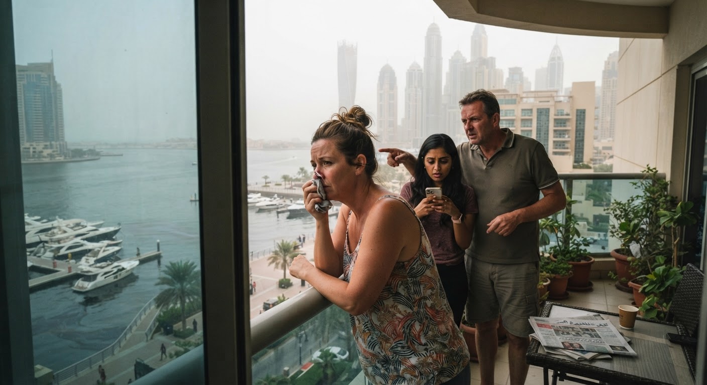 Dubai Oil Spill Odors and Rising Regional Security Threats