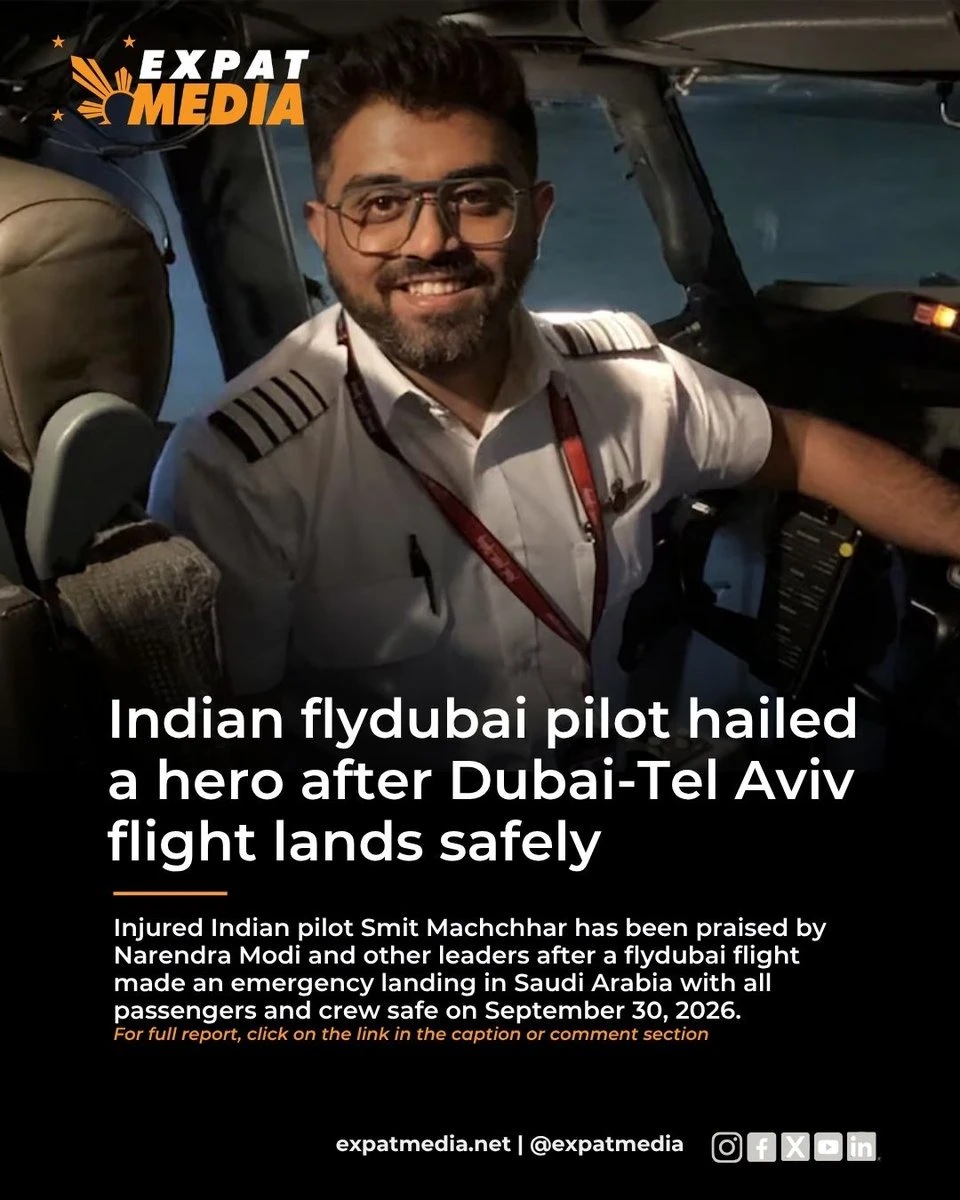 Indian Pilot Airlifted to Abu Dhabi After Cockpit Assault