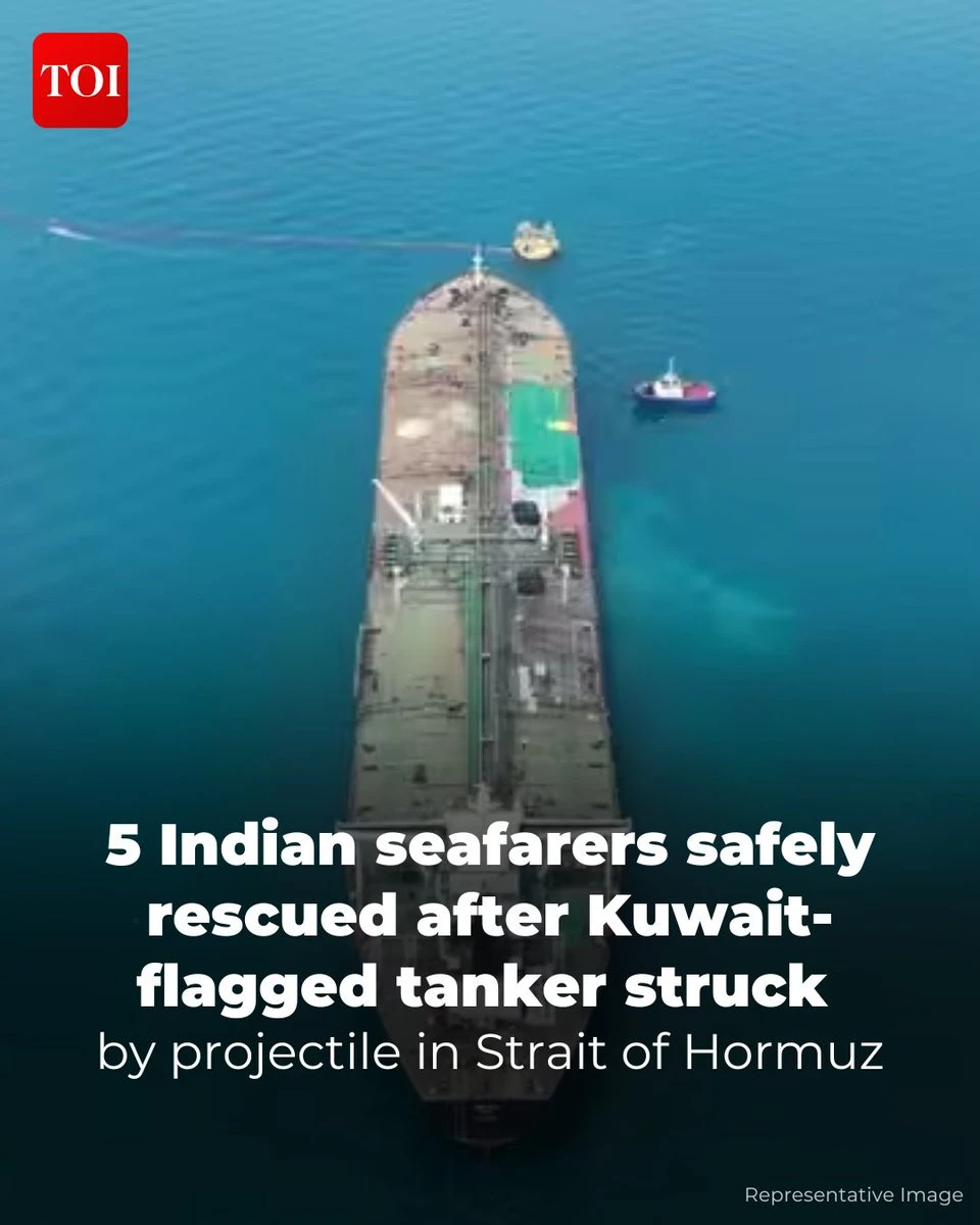 Indian Crew Rescued in Strait of Hormuz Strike