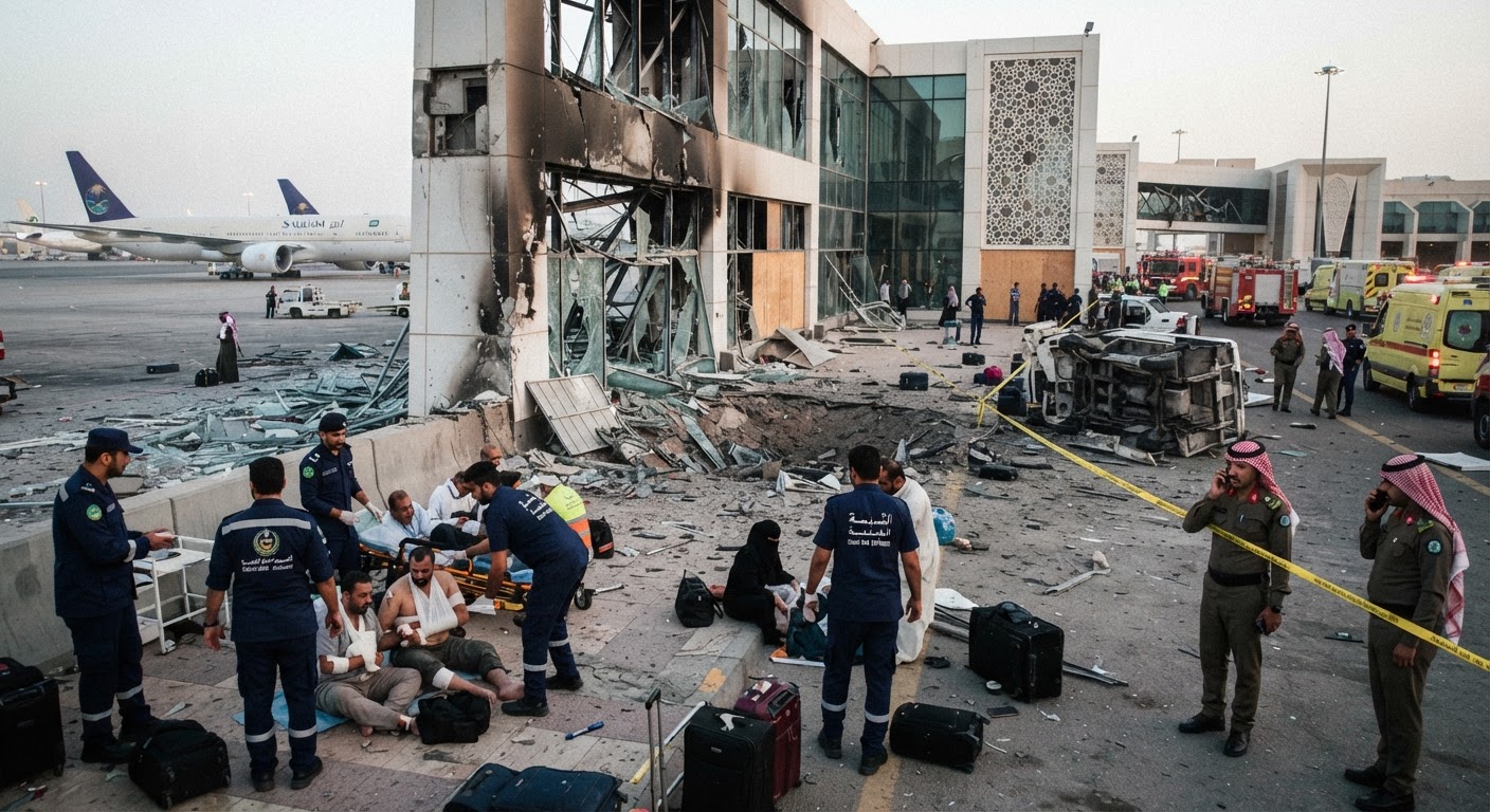 Hyderabad IT Engineer Killed, Family Injured in Riyadh Airport Strike