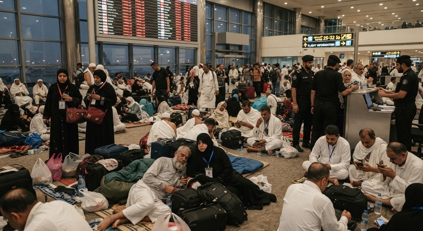 Thousands of Indian Pilgrims Stranded in Saudi Amid Missile Attacks
