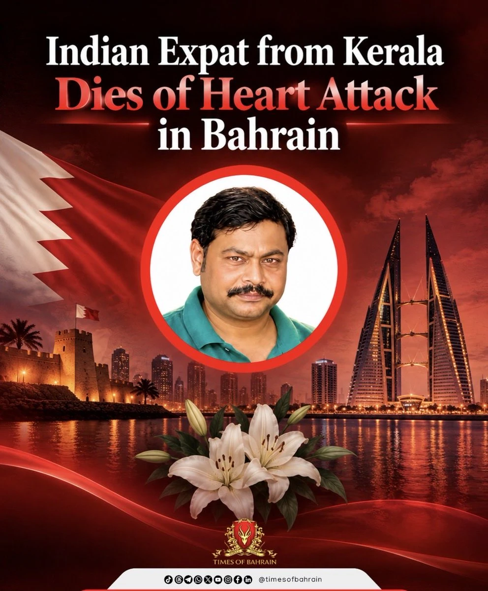 Kerala Expat Jibu George Dies of Heart Attack in Bahrain