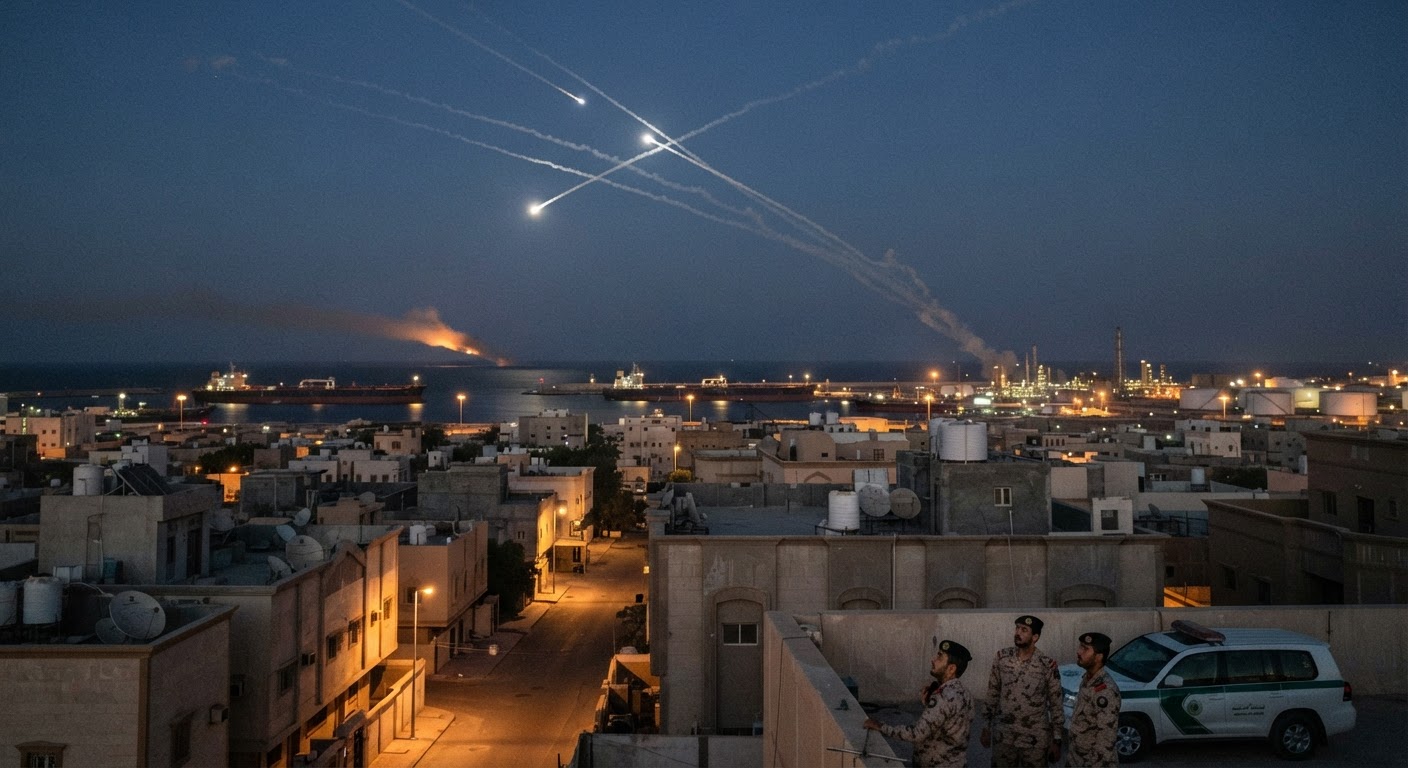 Saudi Defenses Neutralize Houthi Missile Strikes Targeting Taif and Yanbu Port
