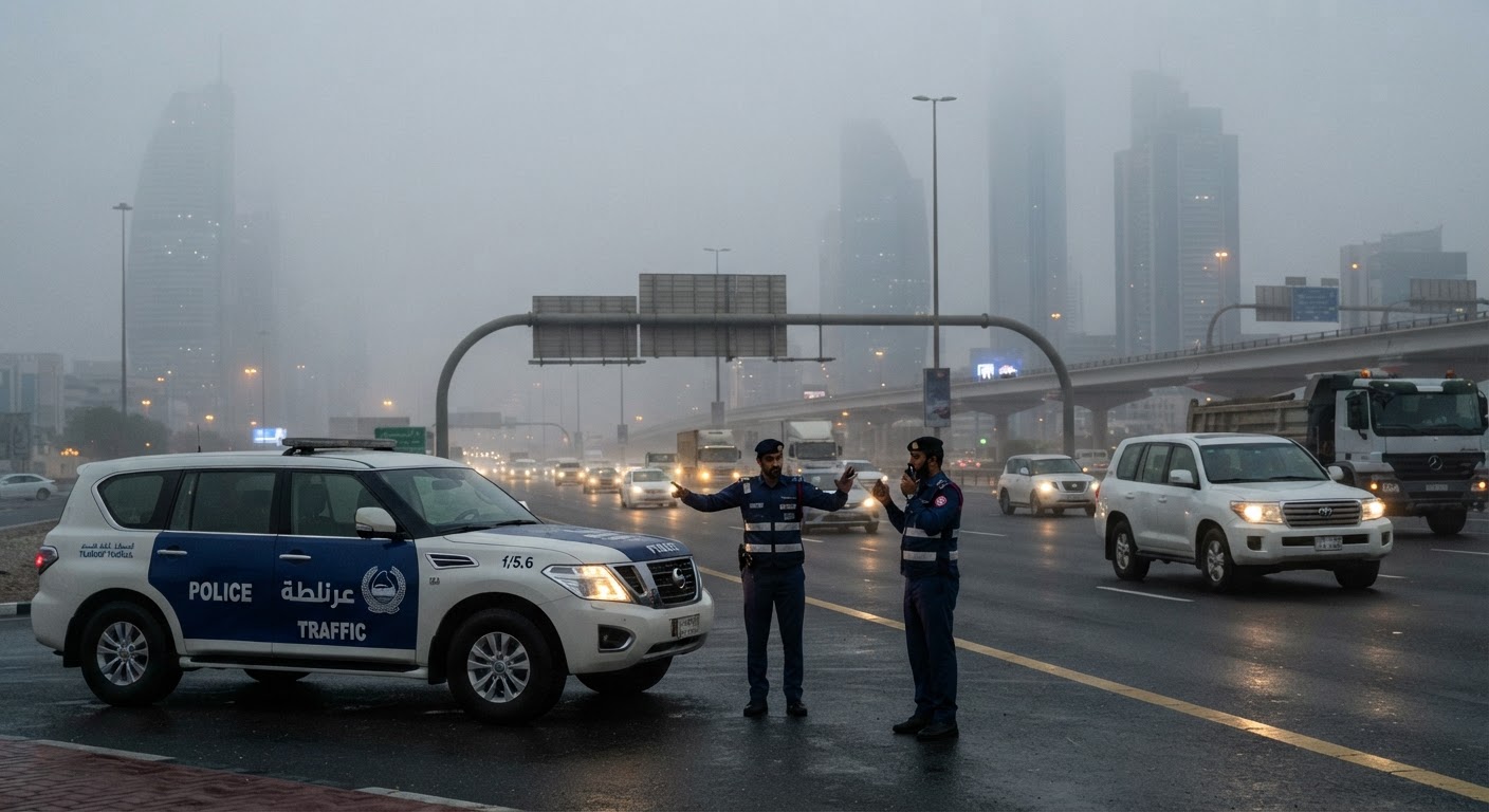 UAE Fog Alert: Dense Mist and 45°C Heat Wave Hit the Emirates