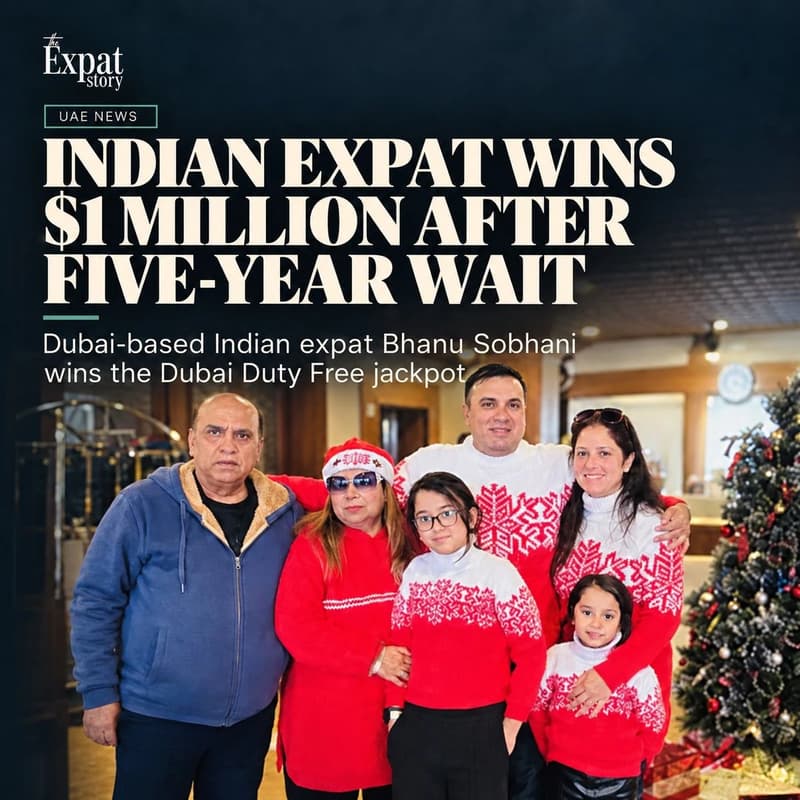 Double $1 Million Win for Indian Expats in Dubai Duty Free Draw