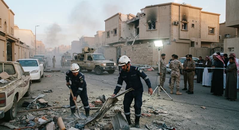 Houthi Missile and Drone Strikes Target Riyadh and Khamis Mushait
