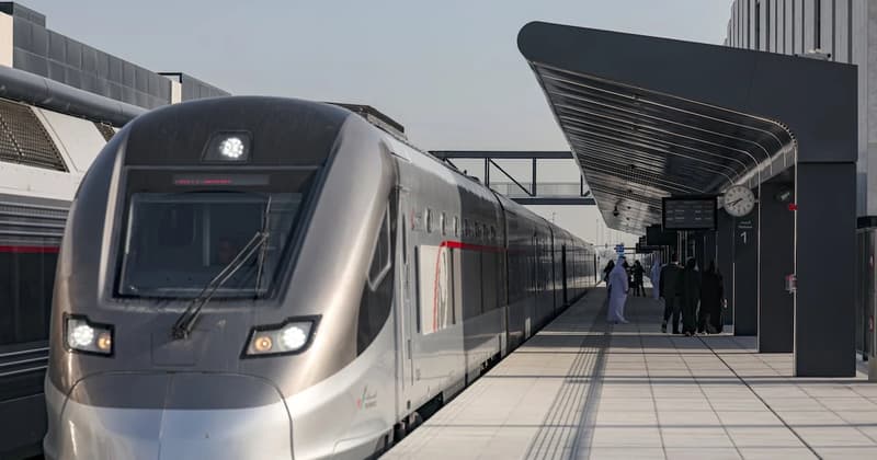 Etihad Rail Dubai-Abu Dhabi Service Starts Sept 30
