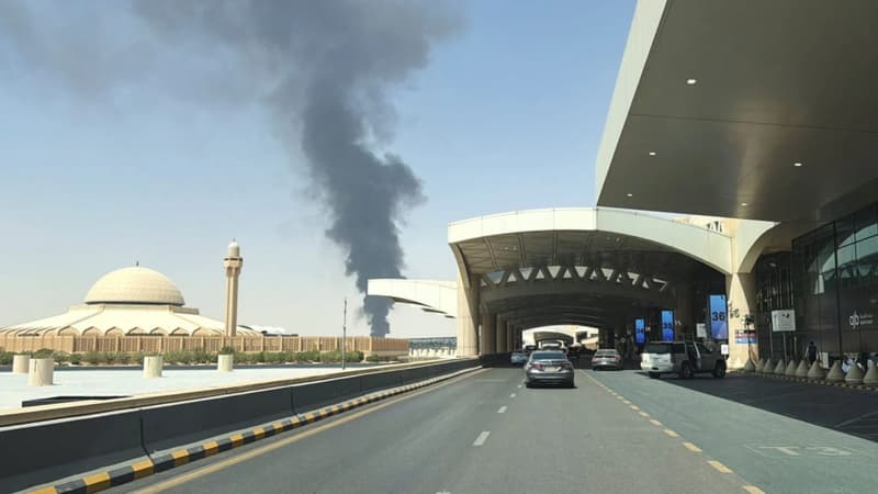 Riyadh Under Fire: Houthi Missile Hits Fuel Depot Near Major Airport