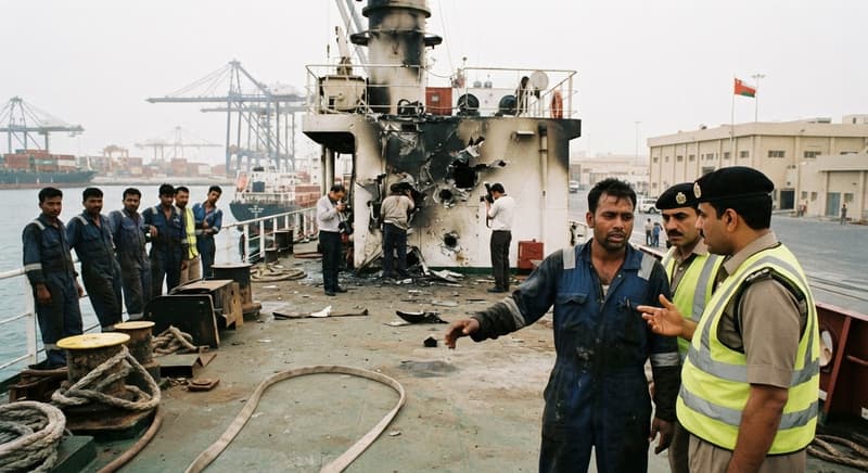 Six Indians Dead and One Missing in Gulf Maritime Crisis
