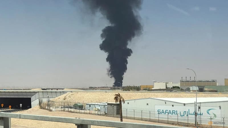 Riyadh Under Fire: Houthi Missile Strike Hits Aramco Fuel Depot