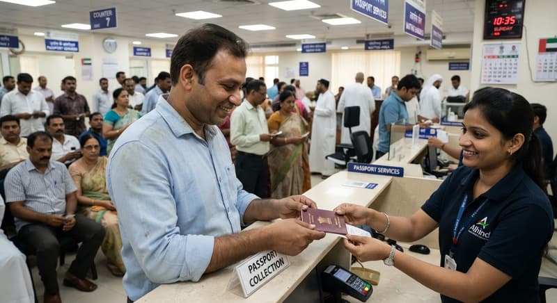 Sunday Passport Pickups Now Available for Indian Expats in UAE