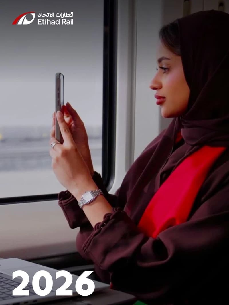 Etihad Rail Launches Dubai-Abu Dhabi Passenger Service