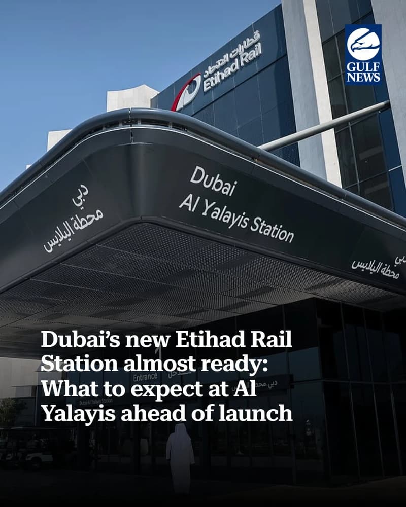 Dubai to Abu Dhabi in Under an Hour: Etihad Rail Commuter Service Set to Launch