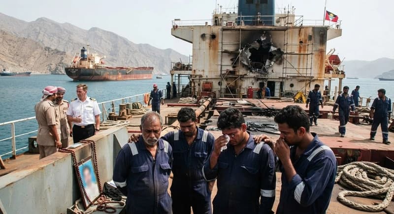 768 Indian Seafarers Stranded in Gulf After Fatal Tanker Attack