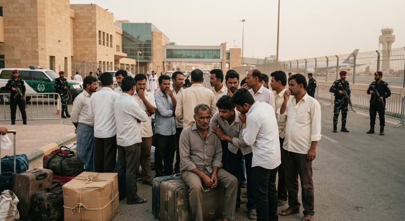 Indian Expats Face Security Crisis in Gulf Amid Strikes