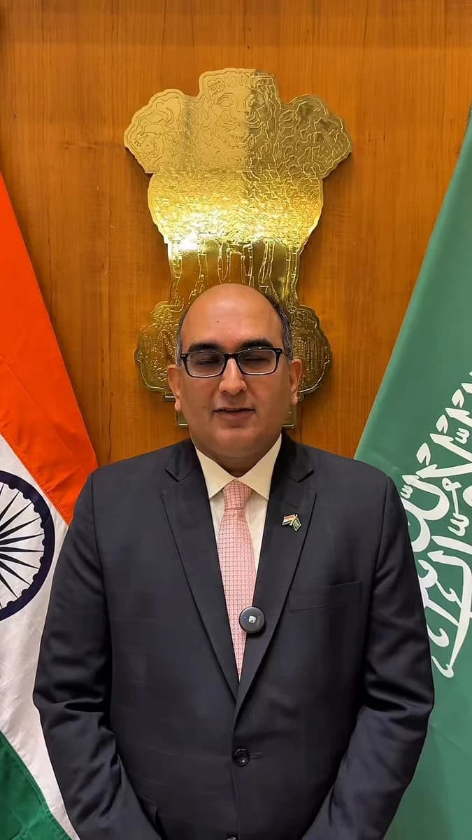 Riyadh Airport Strike Kills Indian Expat: Ambassador Urges Calm