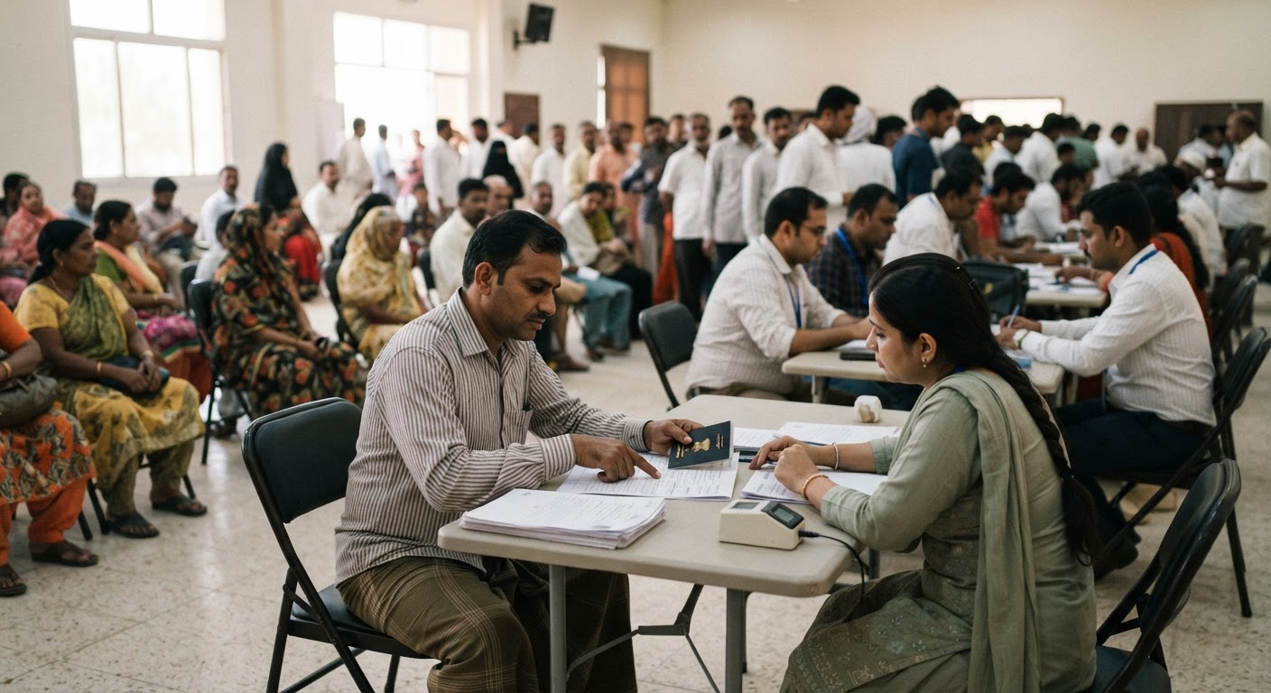 Indian Consulate Hosts Special Consular Camps In Tabuk, Najran, And Abha