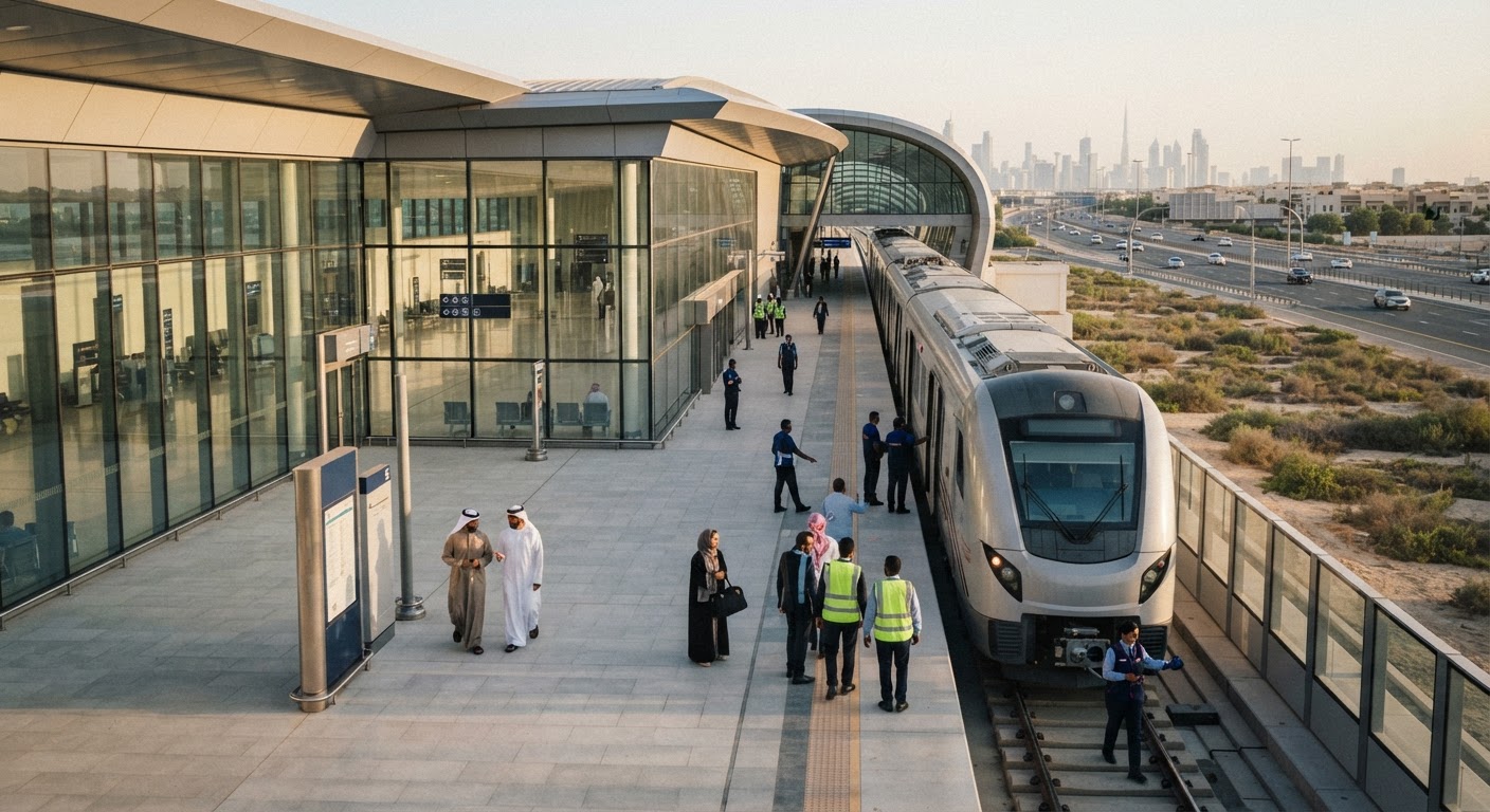 Amazing Etihad Rail UAE Passenger Network Expands With Dubai and Al Dhaid Stations