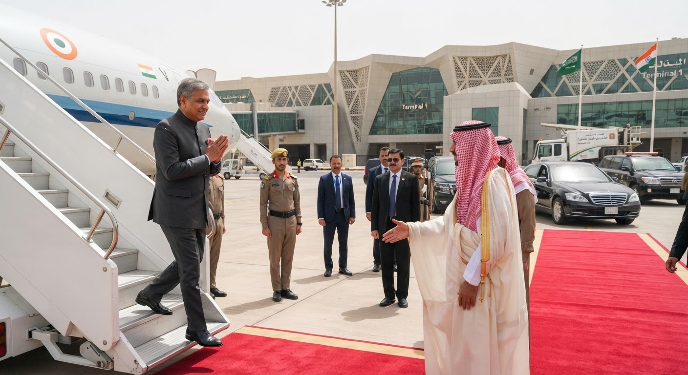 Discover Friendly Kirti Vardhan Singh Visits Saudi Arabia For Talks