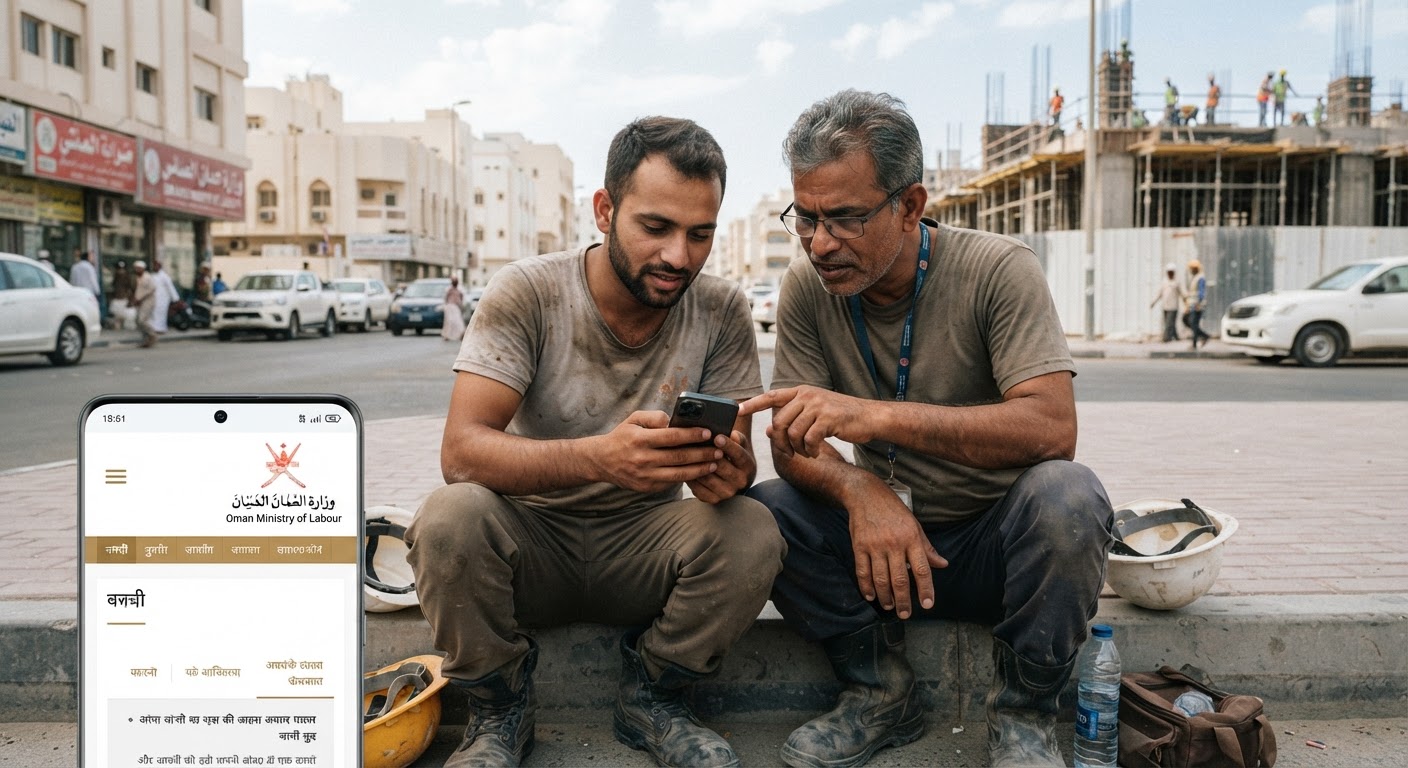 Discover Friendly Guide: Oman Ministry Adds Hindi Support for Workers