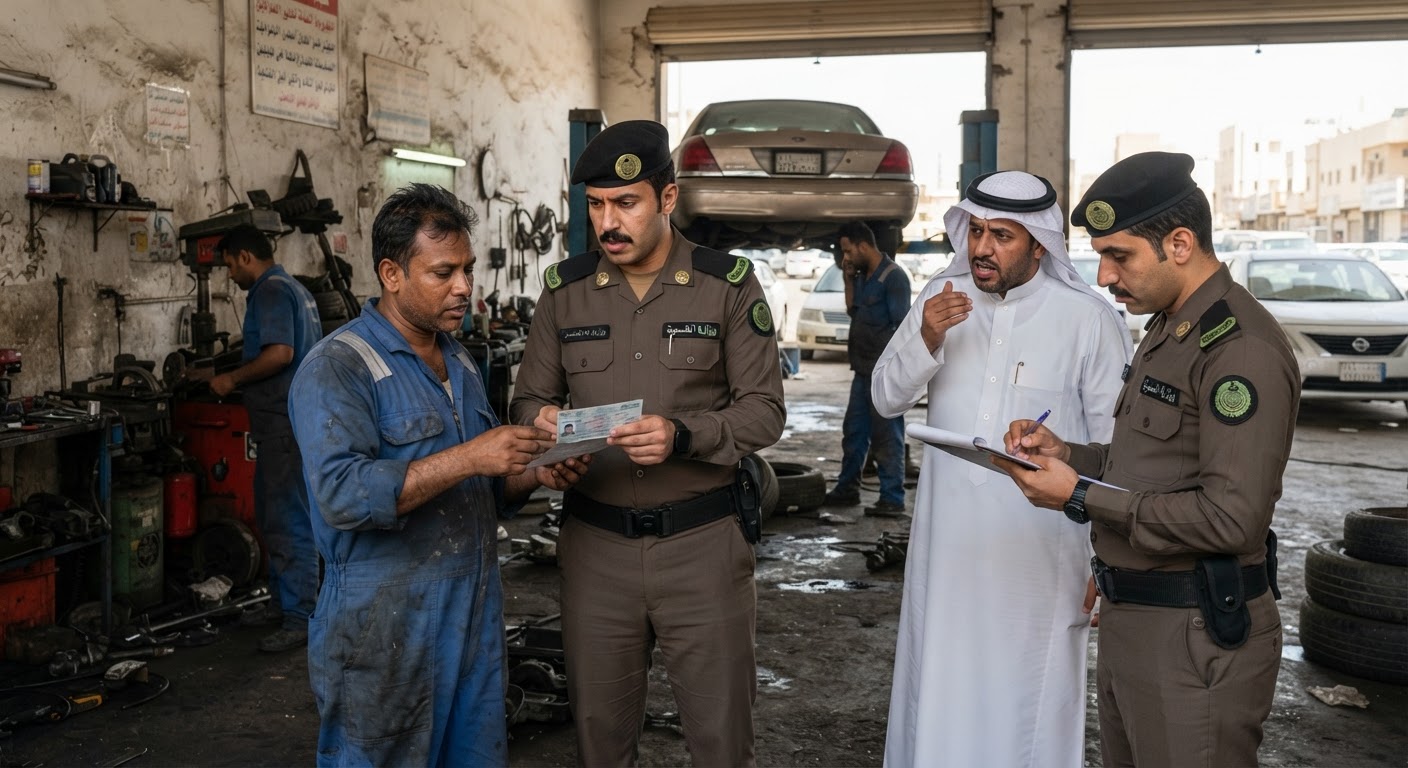 Saudi Arabia Issues Strict Warnings Against Unauthorized Side Jobs for Expatriate Workers