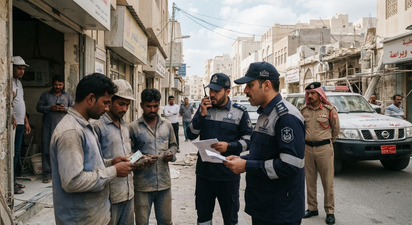 Bahrain Checks 3,152 Businesses and Deports 543 Workers in August