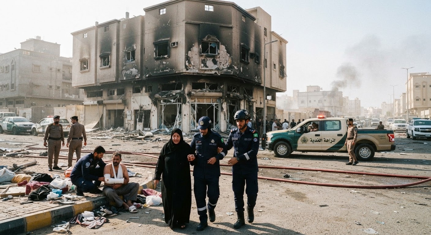 Houthi Strikes Injure 73 in Saudi Arabia As Indian Embassy Issues Urgent Safety Advisory