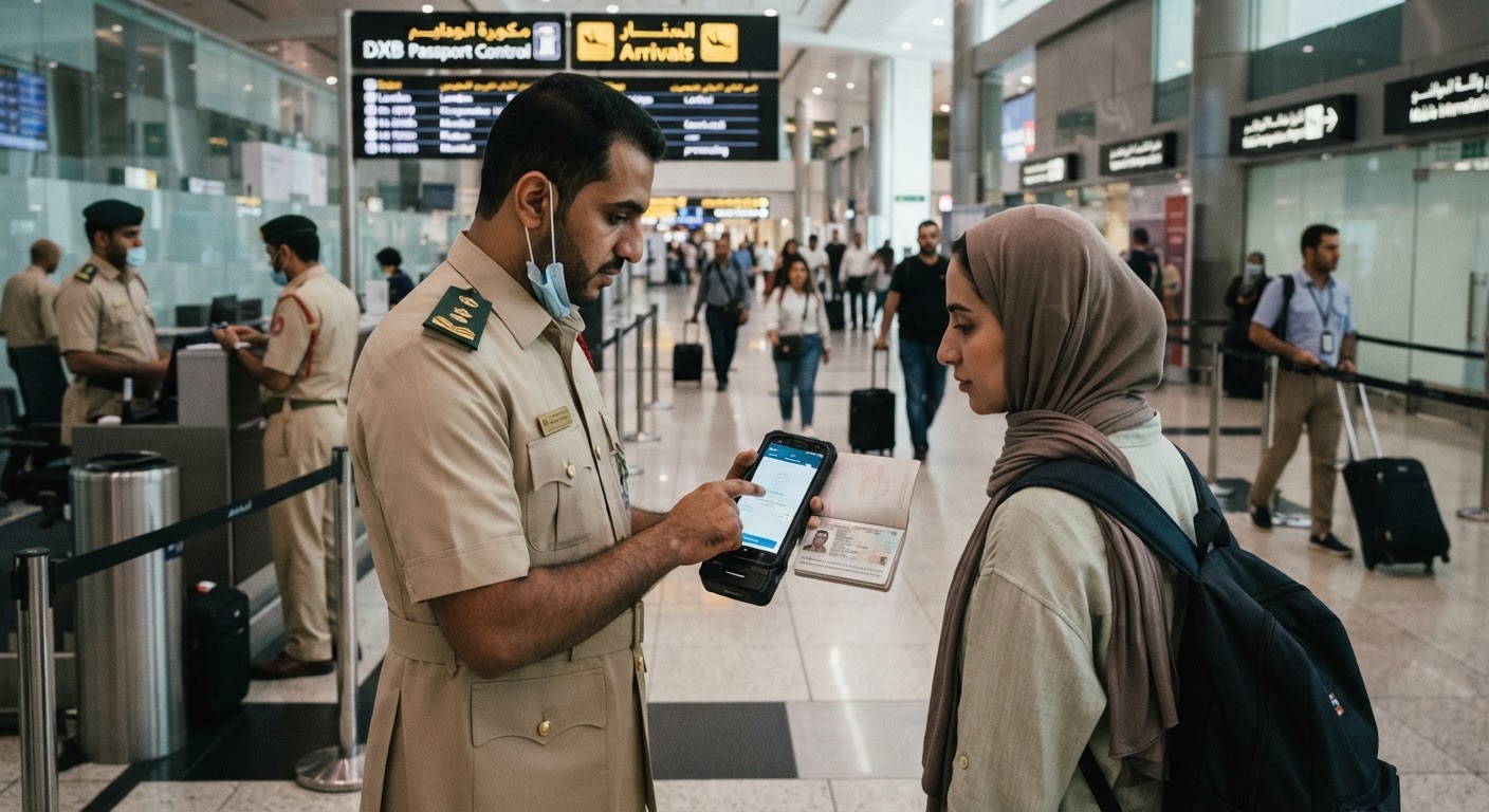 Dubai Airport Launches Click And Travel Mobile Immigration For Fast Passport Checks