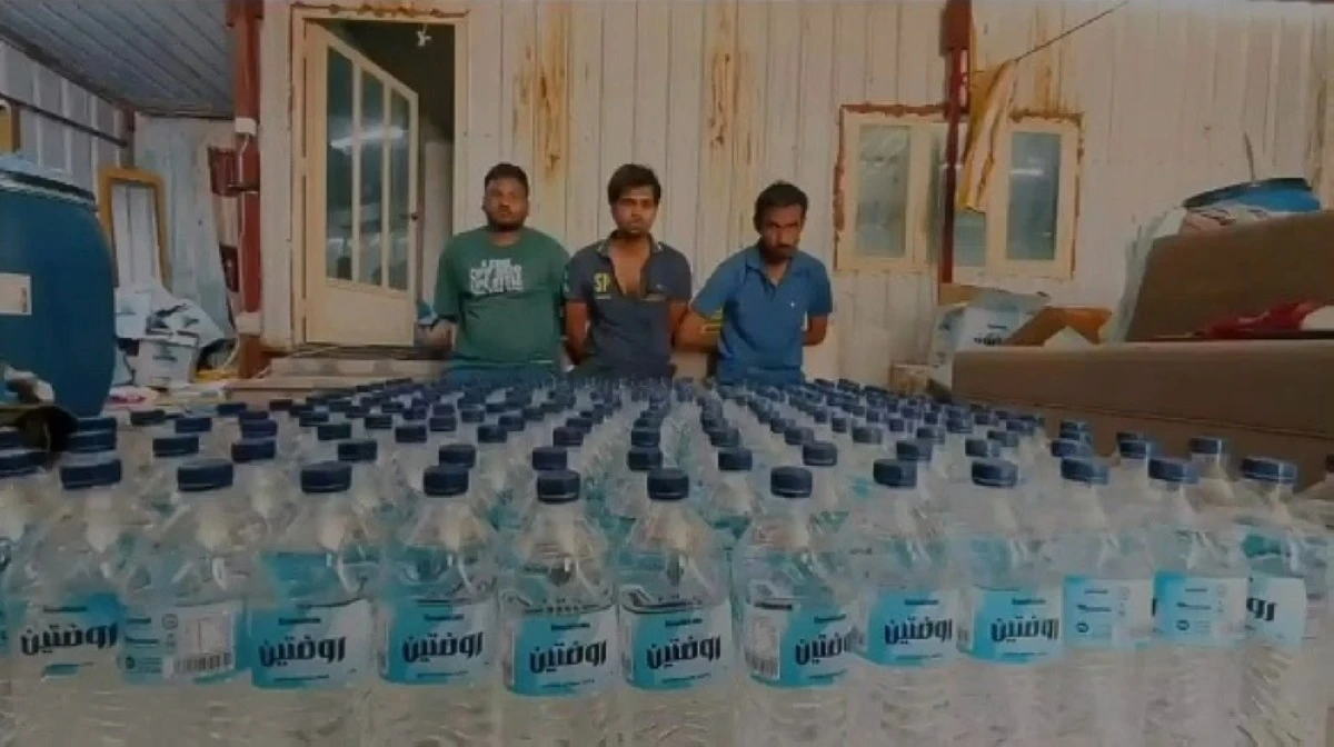 Four Indian Men Arrested In Kuwait For Illegal Liquor Factory