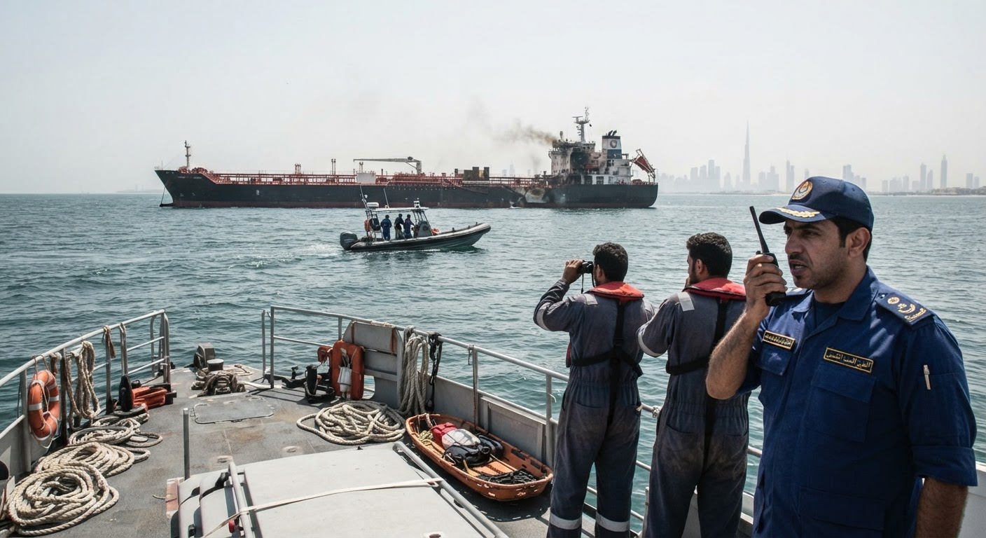Tragic Tanker Incident Off Dubai Coast Leaves One Dead And One Missing