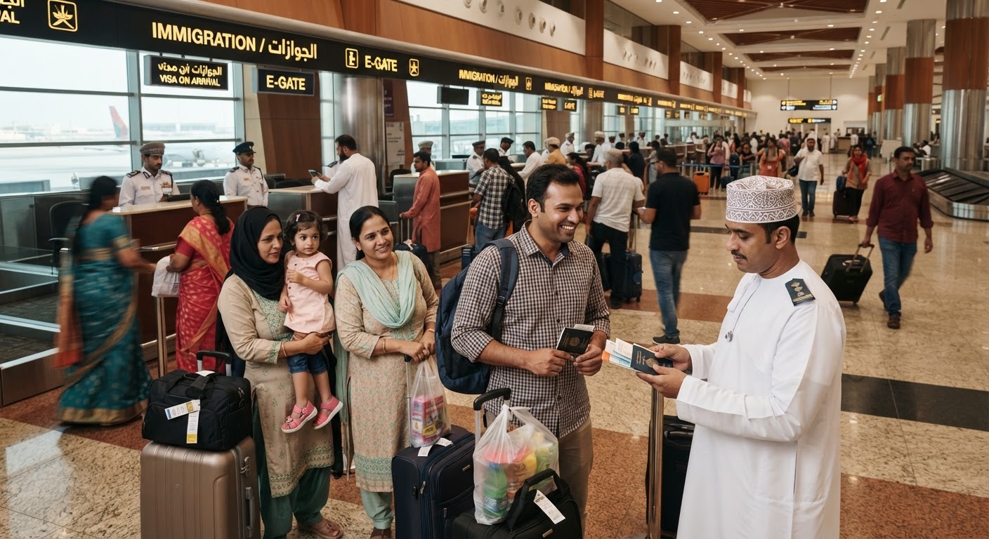 Oman Sees Huge Surge in Indian Visitors After Visa Rules Clear Up