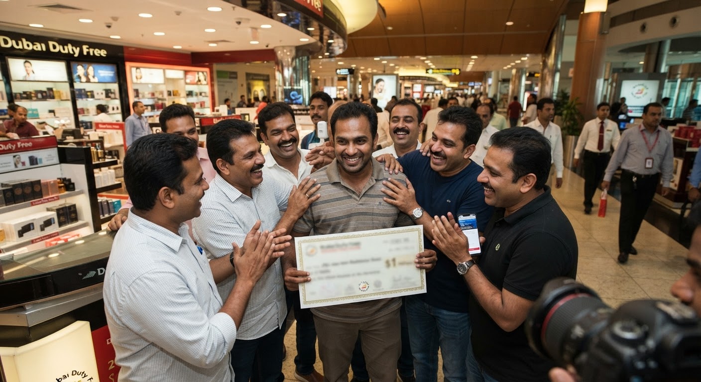 Indian Photographer And Friends Hit $1 Million Dubai Duty Free Jackpot