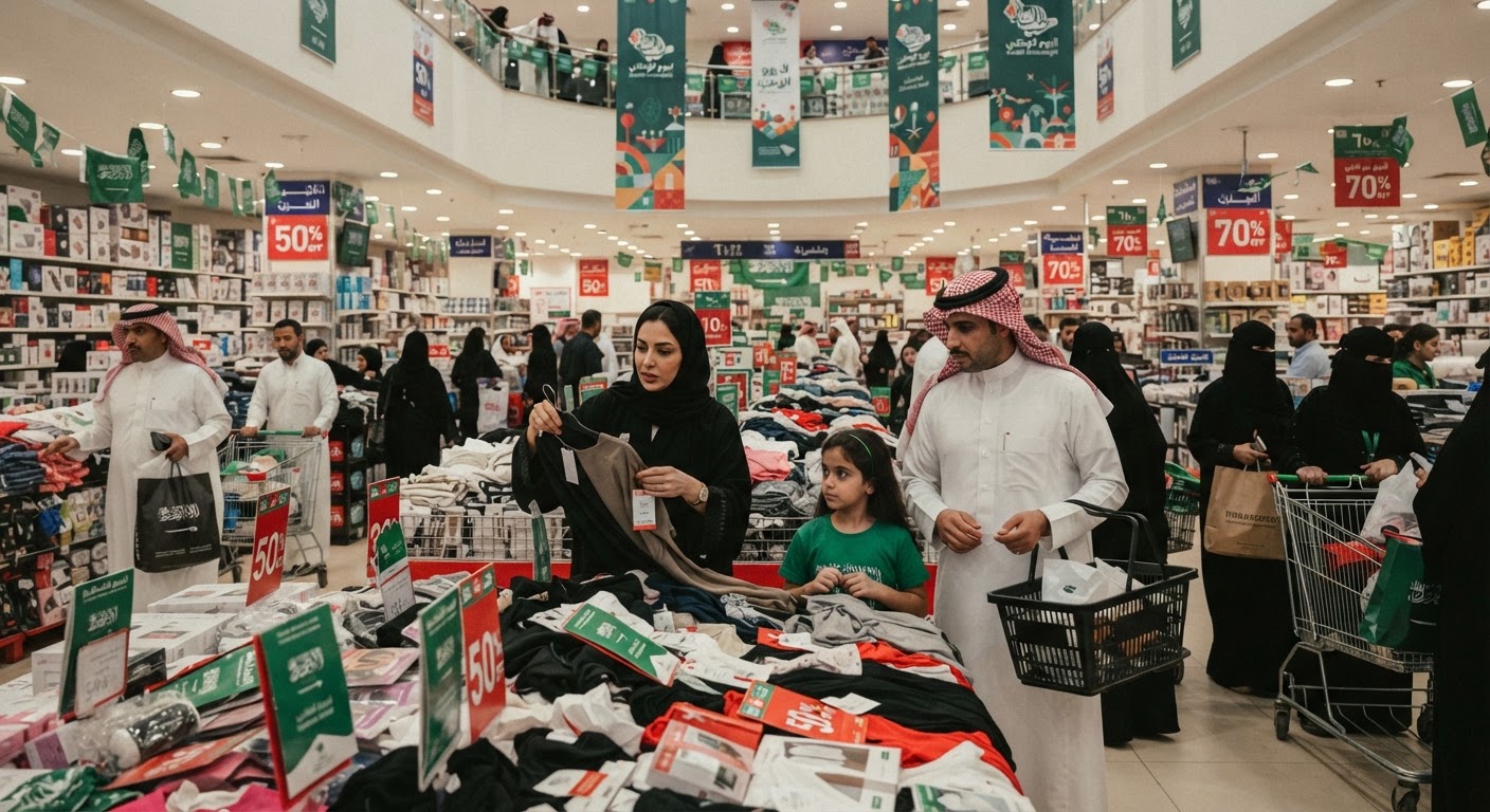 Saudi Arabia issues over 3500 discount licenses for 96th National Day sales