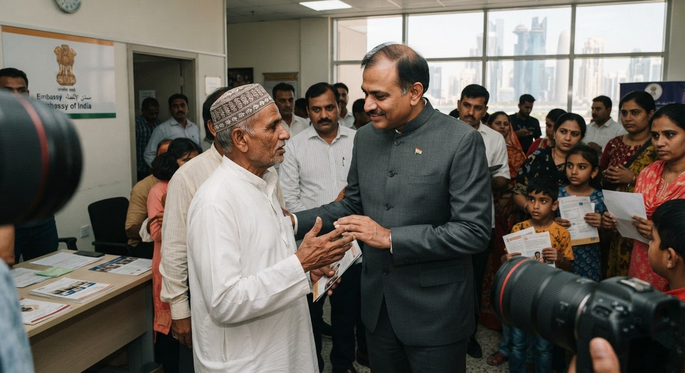New Indian Ambassador to Qatar Focuses on Community Welfare and Consular Services