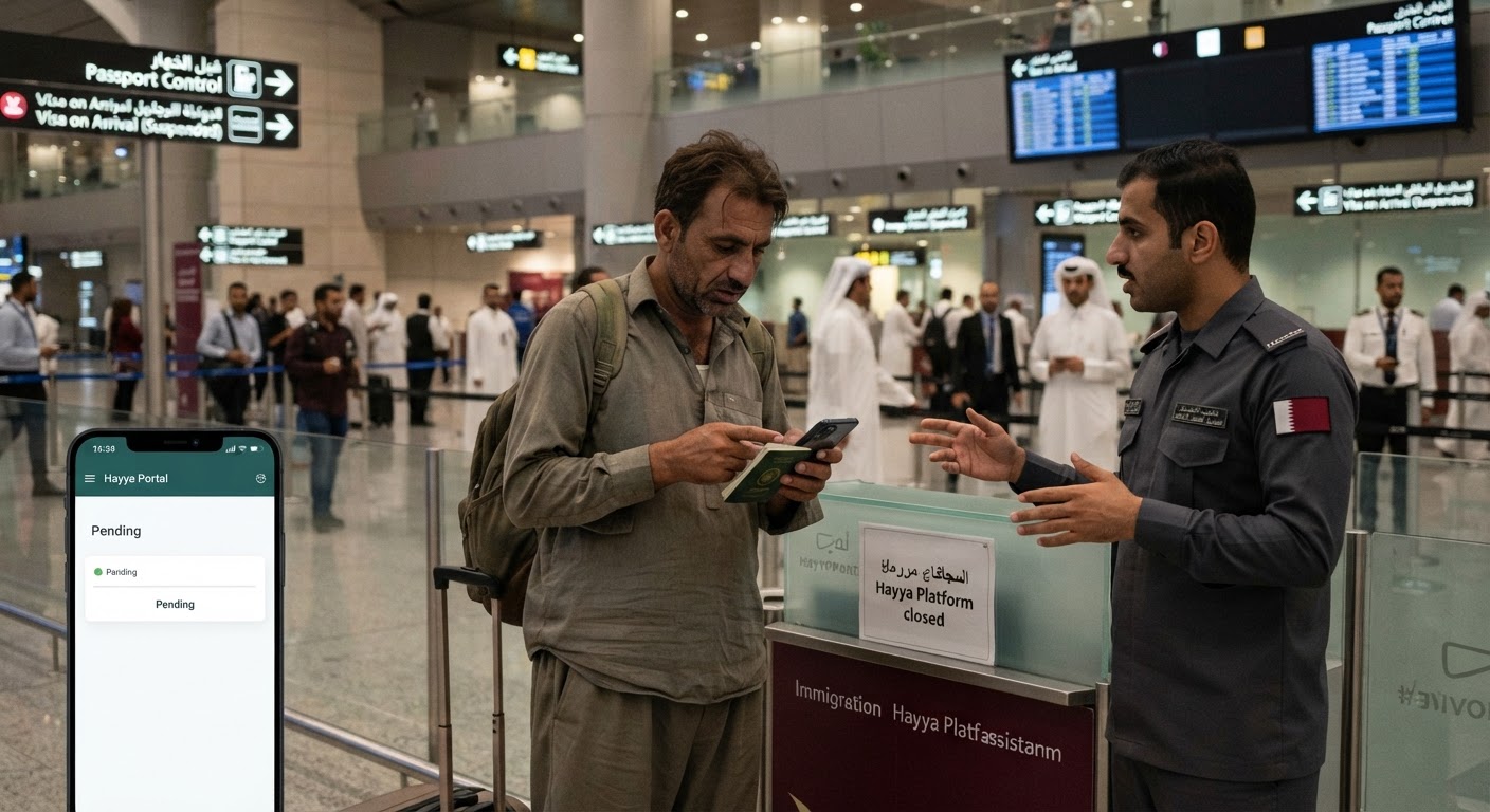 Qatar Stops Visa on Arrival for Pakistanis as Hayya Portal Jams
