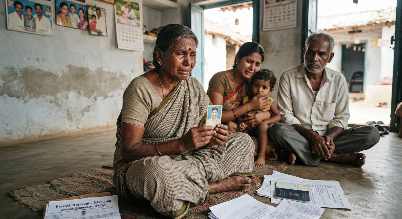 Eight Telangana Men Missing in Gulf as Families Beg for Urgent Help